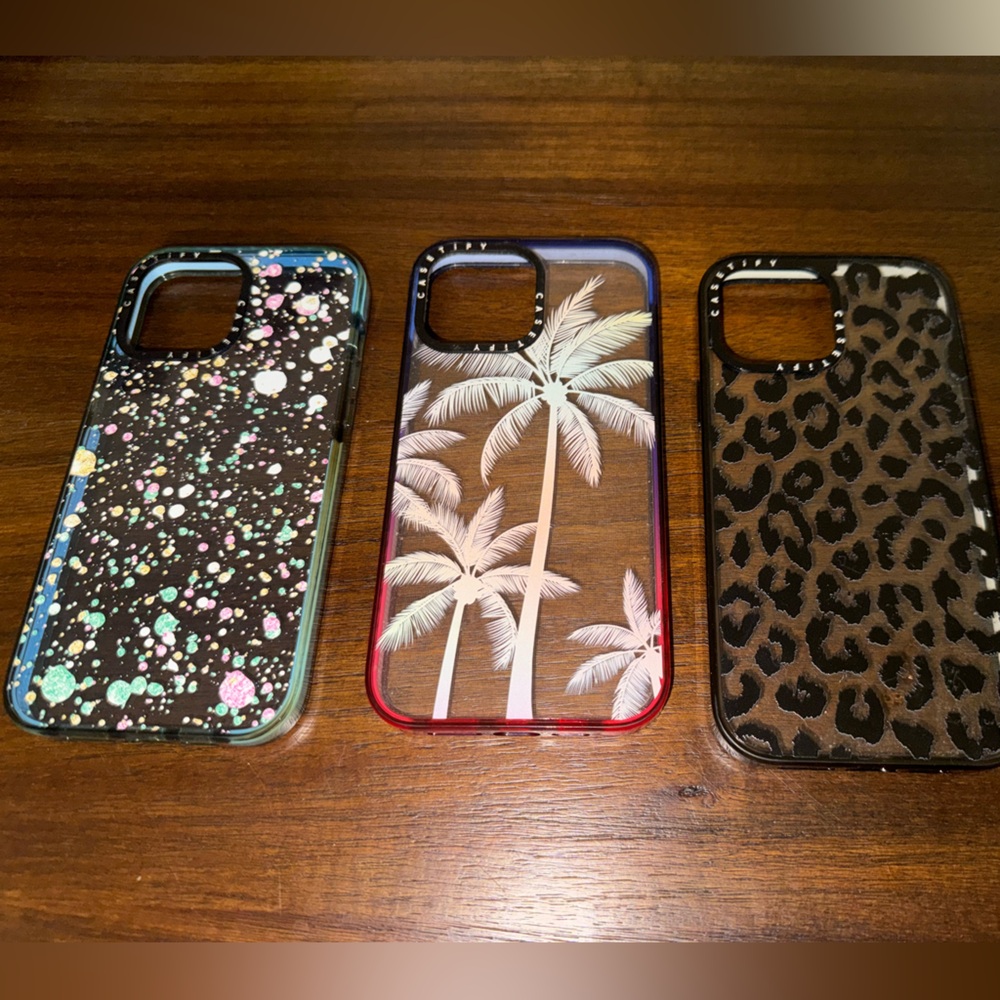 Casetify iPhone 13 Pro Max cases gently used